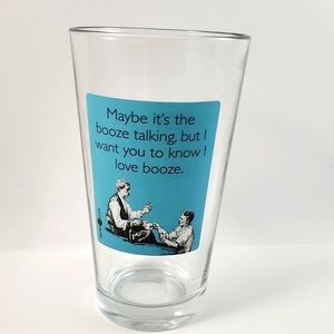 Meme Beer Glass